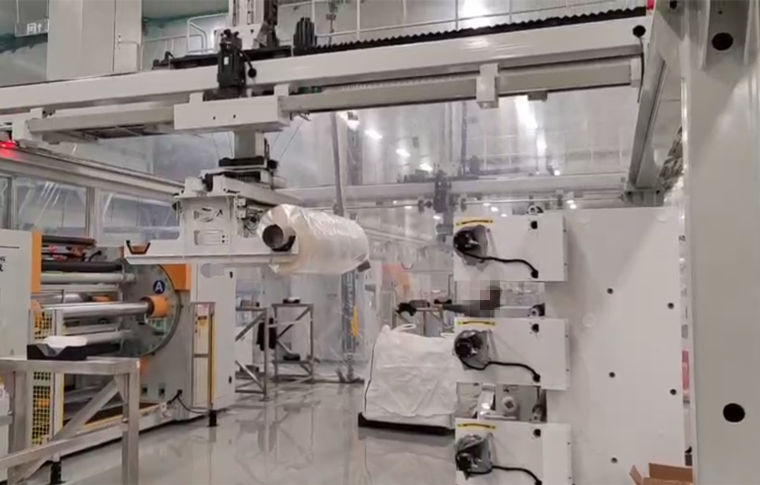 大行程卷料搬运桁架机械手