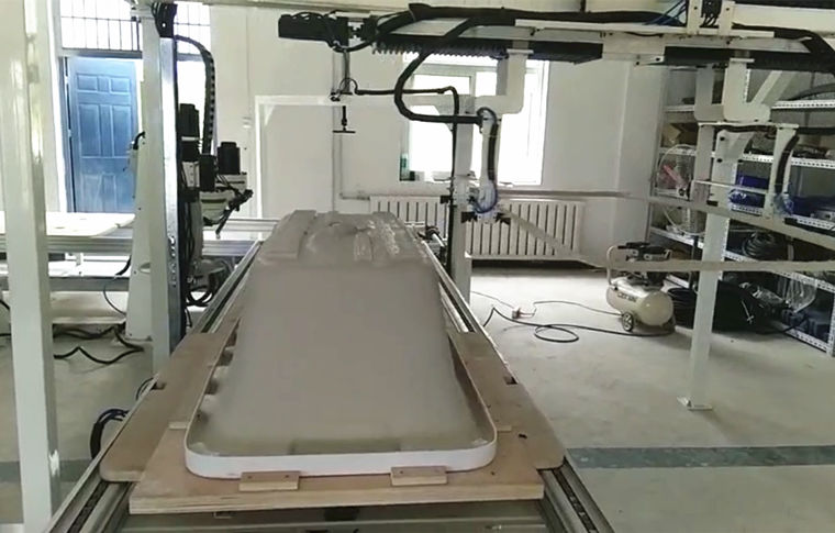 浴缸废边搬运机械手