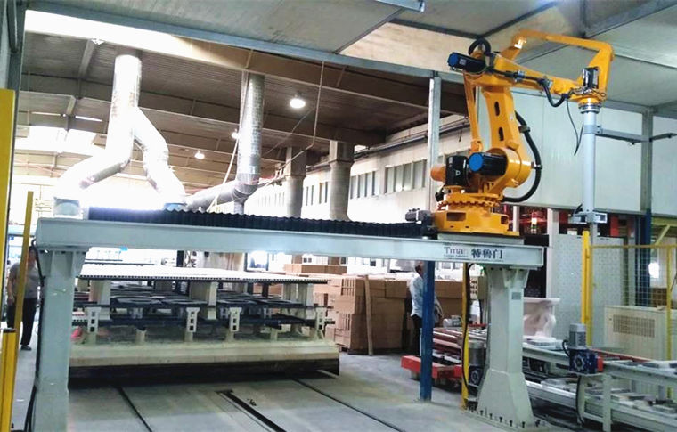 自动装窑设备 机器人第七轴