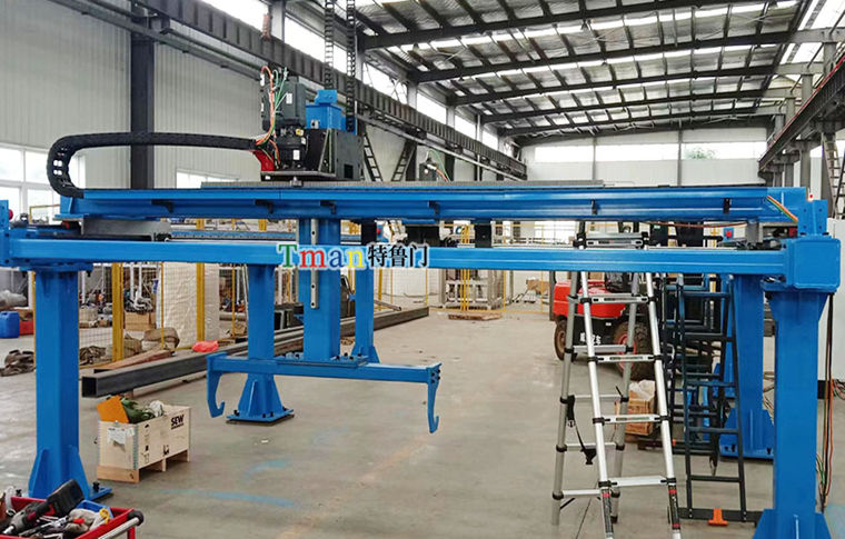 铜箔卷搬运三轴桁架机械手