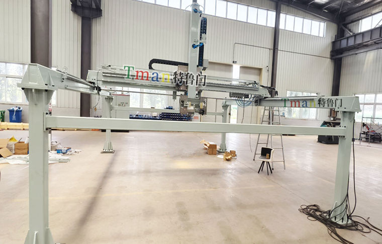 圆柱料搬运防爆桁架机械手